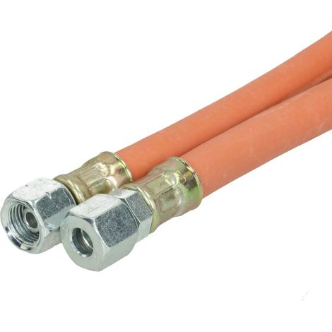 Conduite souple pression moyenne G 1/4 LH x RVS 8 x 400 mm