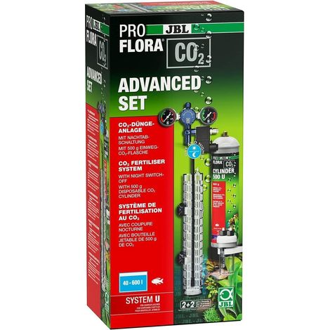 Kit fertilisation CO2 jbl Advanced Set U 40 à 600 litres