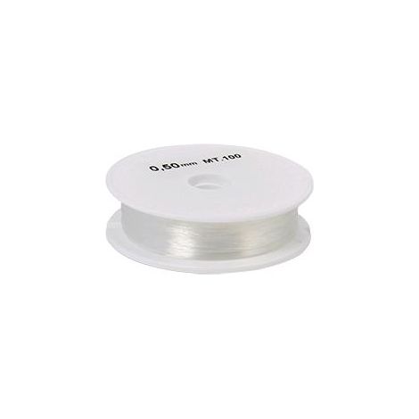 Filo Nylon    Mm 0,3 X 100 Mt. In Rocchetto Cf. 10 Pz