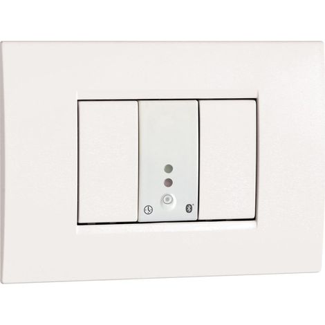 Vemer mini time bianco interruttore orario/astronomico da incasso ve798200