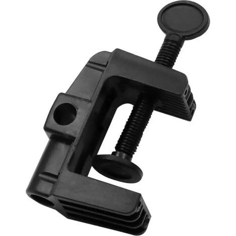 Pince de lampe de bureau en plastique, pince en forme de cheval, pince légère, outils à main réglables (1/5)