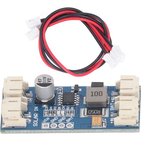 Carte chargeur solaire MPPT 9V – Charge automatique pour batterie lithium 3,7V et 4,2V – Module régulateur solaire (1/5)