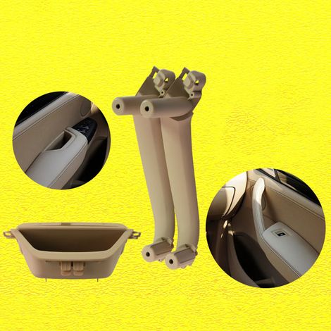Türgriff-Zierleiste innen vorne links, Kunststoff, Türarmlehnenabdeckung für X3, X4, F25, F26, Beige (1/5)