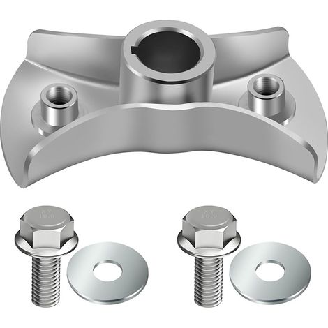 Honda lawnmower blade holder 72610-VG3-030, compatible with models HRN216, HRR216K6, HRR216K7 etc. – Precision-machined from die-cast metal – Pack of 20--DTEKGAZ