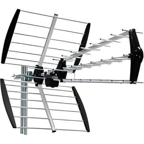 Antenne exterieure TNT UHF (470 - 790 Mhz) Trinappe SEDEA ST50 Luxe Gain 17.5dB canaux 21-60, protection 4G