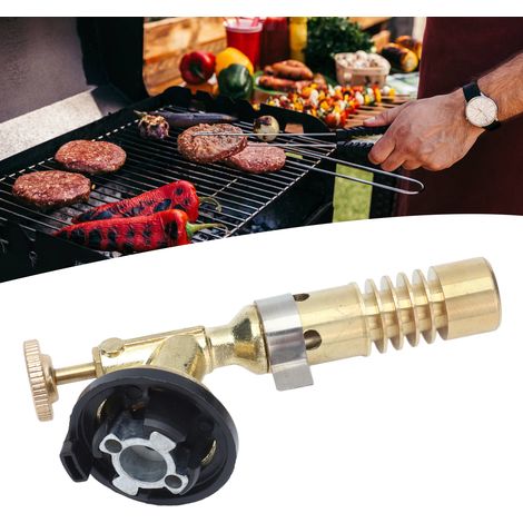 Zündpistole aus Kupfer für Gasbrenner & PU-Griffabdeckung für Grill und Mikrowellenschweißen (1/5)