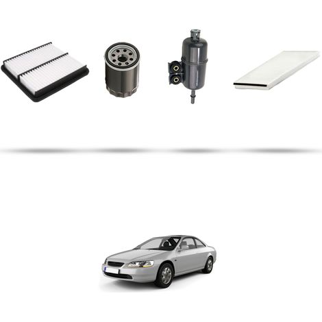 Kit tagliando 4 filtri compatibile con Honda Accord Coupe VII 2.3i 16v 118kw dal 1998 (1/5)