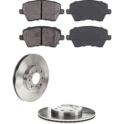 KIT FRENI ANTERIORI compatibile con SUZUKI SPLASH (EX) - DISCHI + PASTIGLIE OEM: P 59 050 / 17588 /SOSTITUZIONE DIRETTA/BASSA POLVERE/SILENZIOSO (1/5)