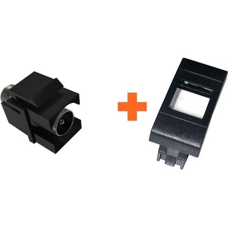 Keystone presa TV diretta IEC maschio compatibile Abb Elos