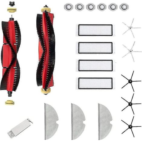 Brosse principale de rechange, brosses latérales et filtre HEPA pour Roborock S5 Max (1/5)