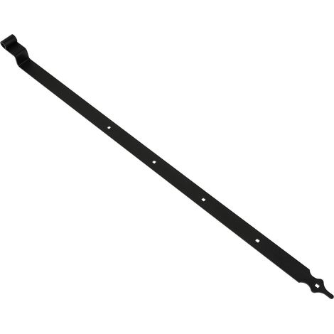 Ladenband Schwarz 120 cm Gebogen Rustikale Spitze - Pro Stück