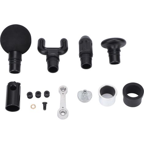 Accessoires pour pistolets de massage Mini Façade, tige de liaison noire pour piston, accessoires pour pistolets de massage (1/5)