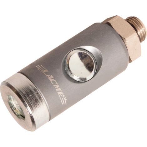 LACME Raccord Coupleur de sécurité Ø8 intérieur tuyau-1/4M-RAC2155S- 364410