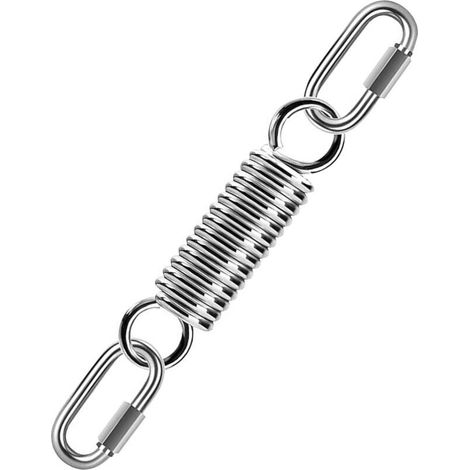 Fauteuil Suspendu à Ressort en Acier Inoxydable 304 avec, Ressort de Suspension pour Fauteuil Suspendu jusqu'à 250 kg, en Acier Inoxydable 304, pour Chaise Suspendue hamac Sac de Frappe hamac Yoga (1/4)