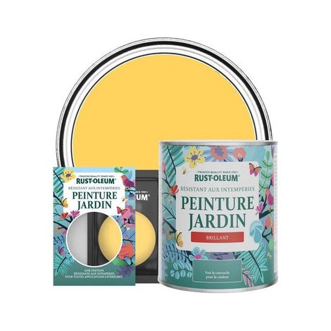 Peinture Jardin, Finition Brillante - Gelée de Citron (1/3)