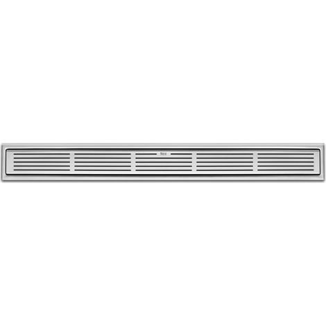 PLATE X2 Placa de desagüe de rejilla adaptable a CHANNEL IN-DRAIN - ROCA Medidas: 650x50 mm