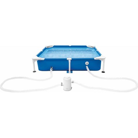 Intex Piscina Quadrata per Cani (152x152x30cm) Art. 48402 - Intex Piscina Quadrata per Cani (152x152x30cm) Art. 48402 - Confezione Da 1 Pezzo (1/5)