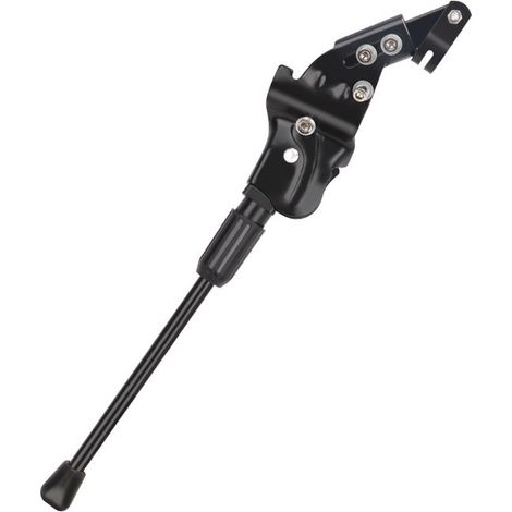 Soporte para bicicleta,regulable en altura,con reposapiés antideslizante de goma,bicicletas convencionales y bicicletas plegables de 26" a 28" (1/5)