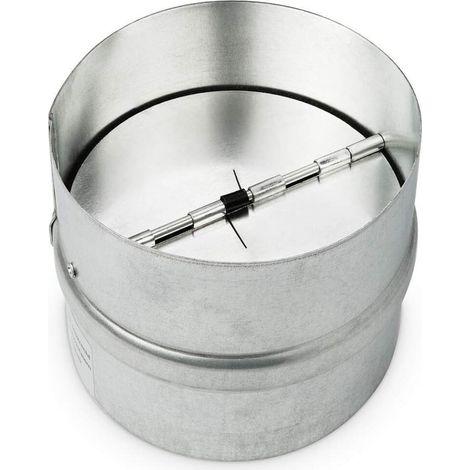 Manchon de Raccordement en Acier Inoxydable Ø 150 mm - Raccord Mâle pour Extension de Conduit VMC et Tube Rond - Inox 201 (1/5)