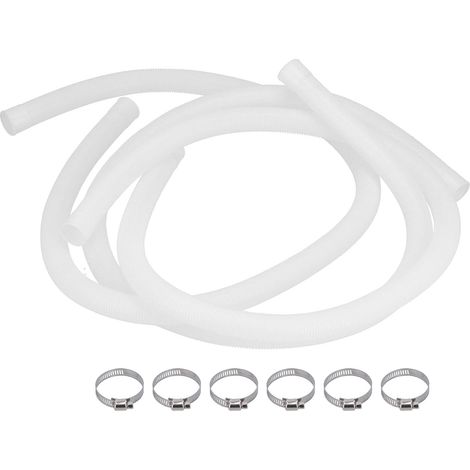 Tuyau de Remplacement pour Piscines 3 Pices Tuyau en Plastique de Remplacement Resistant la Pression Tuyau de Pompe de Piscine etanche (1/5)