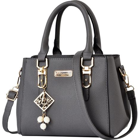 Bolso de hombro informal de piel de gran capacidad, bolso de mano moderno para mujer, bolso de hombro para mujer