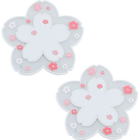 Sous-plat - Tapis Anti-dérapant En Pvc - Pour Tasse Bol Plat - Protection Thermique Et Antidérapante - Lot De 4 (1/5)