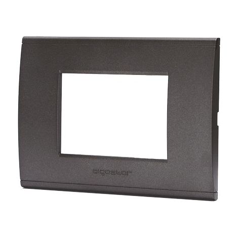 PLACCA COPRIFRUTTI ABL - NERO POSTI 3 MM 120X85- 8 pezzi