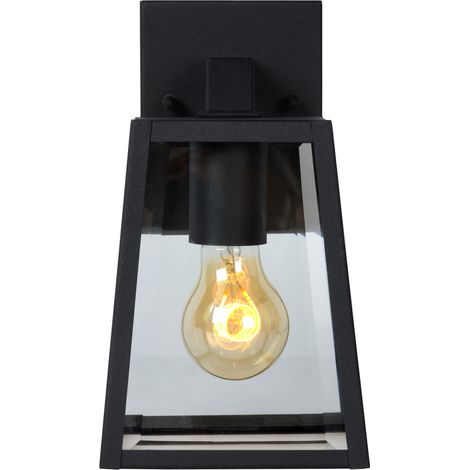 Lucide Matslot applique murale extérieure noire élégante (1/5)