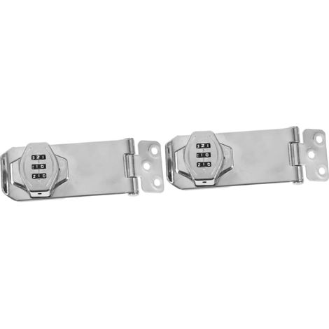 Uonlytech Lot de 2 verrous mécaniques à combinaison pour armoires et s (1/5)