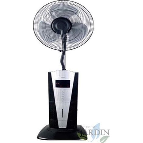 Ventilatore nebulizzatore a 3 velocità 100W 40cm, 1,4 litri
