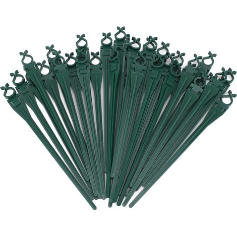 50pcs piquets de lumière de noël universels 9 pouces de hauteur lumières au sol pour C7 C9 vacances pelouse Patio chemin passerelle vert (1/5)