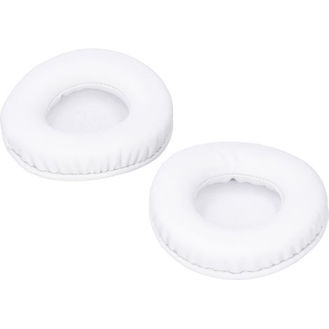 Ersatz-Ohrpolster für Sony MDR-V55, MDR-V500, MDR-7502 und Audio-Technica ATH-WS70, ATH-WS77, ATH-WS99 Kopfhörer in Weiß (1/5)