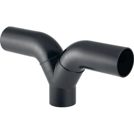 Geberit PE Derivazione a brache 2 x 90° con rami lunghi, 367.458.16.1