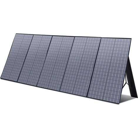 Allpowers – Panneau solaire pliable 400W – Sortie MC-4 et adaptateur XT60/DC – Efficacité de conversion 22% – IP67 étanche pour camping et bateau