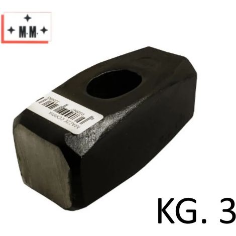 MAZZA A COPPIA KG.3 SENZA MANICO