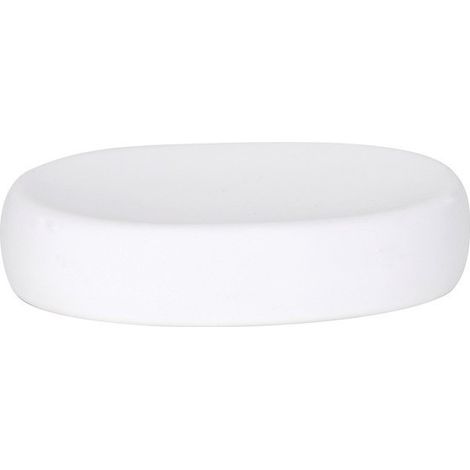 Jabonera de cerámica blanca KYOTO MSV (1/2)
