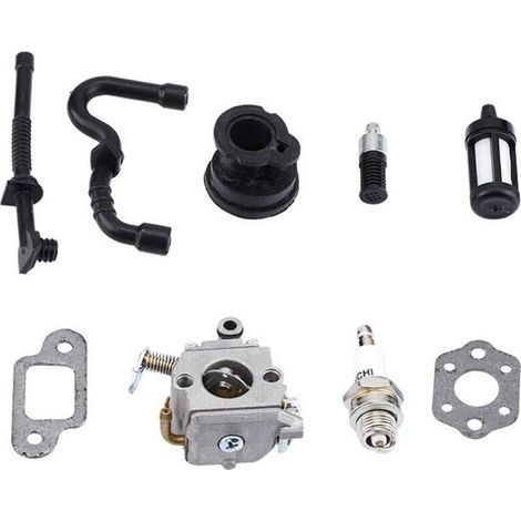 Carburateur pour MS170 MS180 017 018 Tondeuse à Chaîne Tronçonneuse Carb Echo Homelite (1/4)