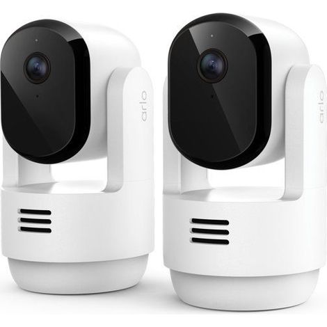 Arlo Essential 3 2K Pan-Tilt-Zoom Indoor Security Camera Almohadilla Cámara de seguridad IP Interior 1296 x 2304 Pixeles Techo/Escritorio