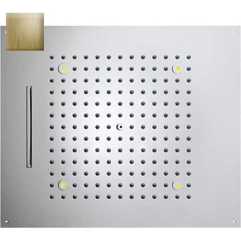Plafond de douche pour chromothérapie or mat Dream - Bossini H389050021