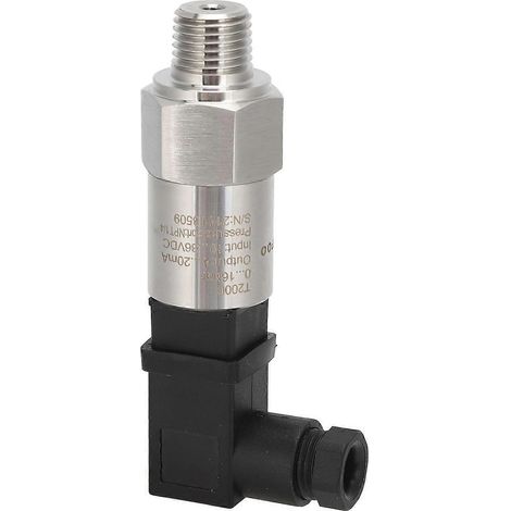 Druckmessumformer mit Sensor, 4–20 mA Ausgang, NPT 1/4, für Luft und Wasser, DC 10–36 V, klein, HIRSCHMANN