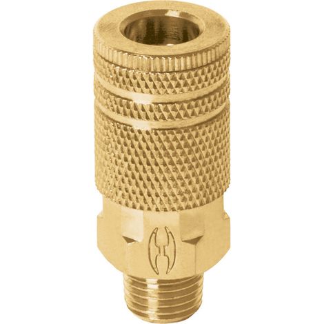 Empalme de latón macho - 1/4"