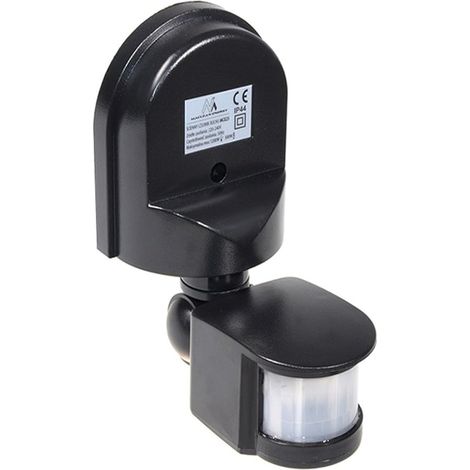 Sensore di movimento a infrarossi MCE25 PIR per pareti, incasso a soffitto a 180°, rilevatore di movimento a parete