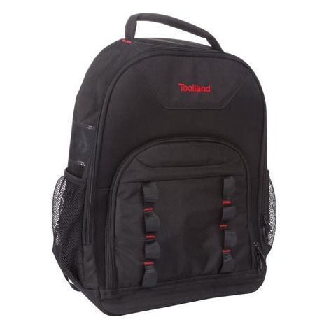 Velleman Mochila de herramientas negra de poliéster resistente (1/5)