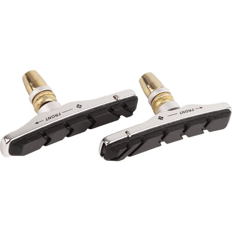 1 Paire de patins de frein V en aluminium léger pour vélo, système à tiroir (1/5)