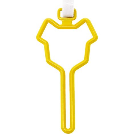Hundekotbeutelspender, hochwertiger Hundebeutelhalter, geeignet zum Wandern, Laufen und Radfahren (Gelb), 3 Stück (1/5)