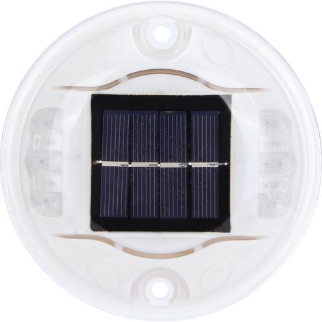 Runde, wasserdichte (IP68), induktionsaktivierte LED-Solarleuchte für Garten, Landschaft, Einfahrt und Gehweg (1/5)
