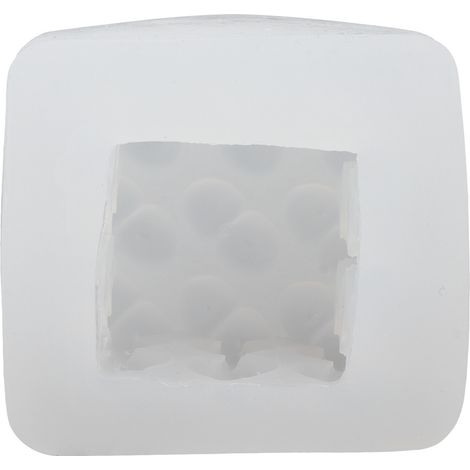 3D Herz-Würfel-Aromatherapie-Kerzenform aus Silikon, lebensmittelecht, für Hochzeiten und Jubiläen (1/5)