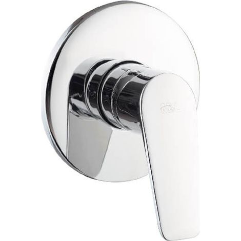Miscelatore incasso doccia Made in Italy In ottone cromo (1/2)