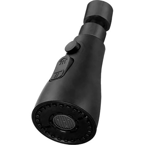 Tête de robinet, rallonge de robinet pour évier de cuisine avec bec pivotant à 360°, tête de pulvérisation avec 3 modes, buse de robinet d&39eau, réglages extractibles, aérateur de robinet douche (noi (1/5)