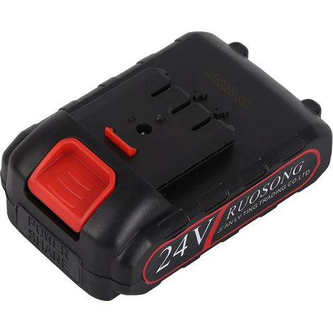 Scie à chaîne 6 pouces 24V batterie lithium, accessoires compatibles [Yue Xinghui], kit pièces détachées pour tronçonneuse électrique sans fil, outil de coupe jardin robuste, rechargeable, usage domes (1/5)